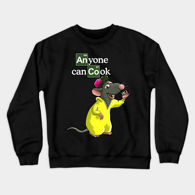 Breaking Rat Crewneck Sweatshirt by Krobilad